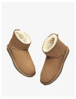 UGG Australian Shepherd Mini Classic Suede in Chestnut