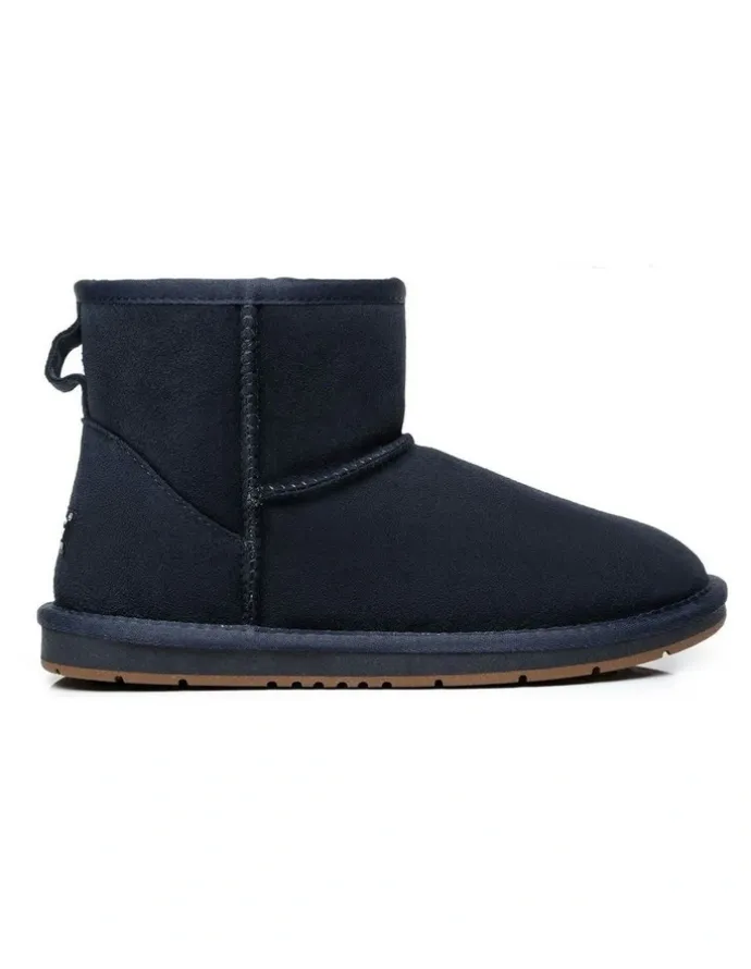 UGG Australian Shepherd Mini Classic Suede Special Shoes in Navy Blue