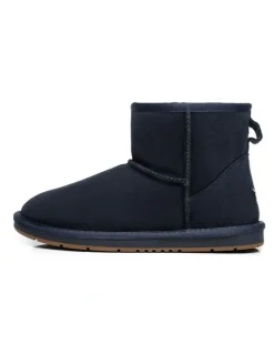 UGG Australian Shepherd Mini Classic Suede Special Shoes in Navy Blue