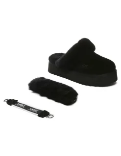 UGG Australian Shepherd Musa Platform Slipper in Black