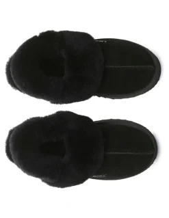 UGG Australian Shepherd Musa Platform Slipper in Black