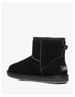 UGG Australian Shepherd Mini Classic Suede in Black