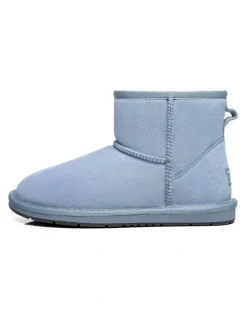 UGG Australian Shepherd Mini Classic Suede Special Shoes in Light Blue