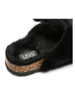 UGG Australian Shepherd Myla Slides in Black