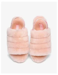 UGG Australian Shepherd Puffy Slippers in Pink
