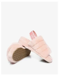 UGG Australian Shepherd Puffy Slippers in Pink