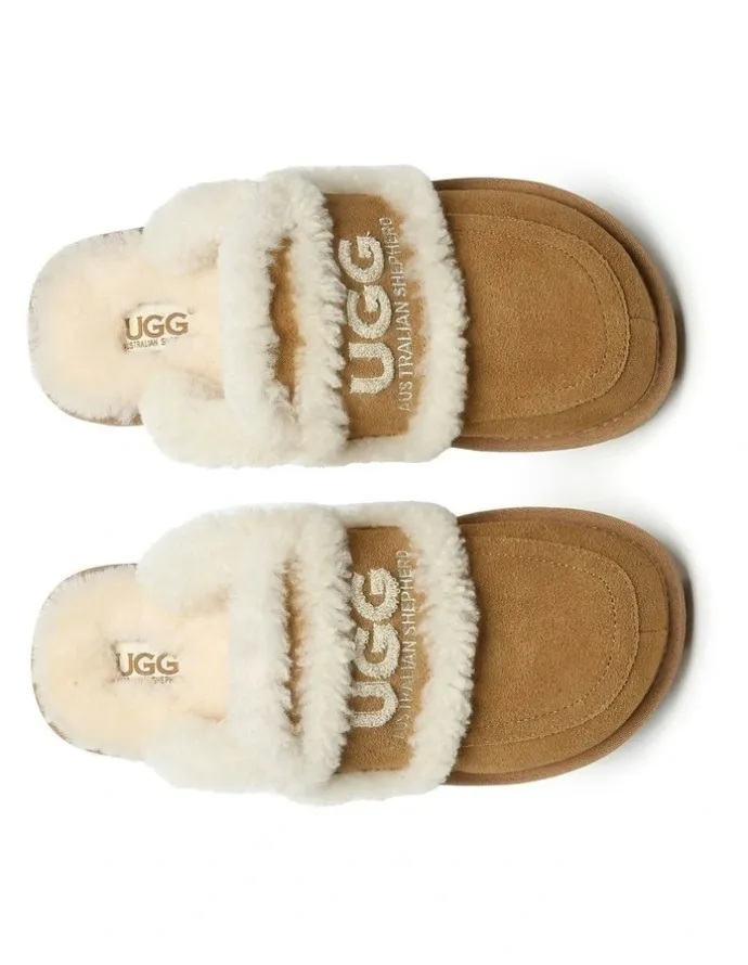 UGG Australian Shepherd Rilee Slipper in Chestnut