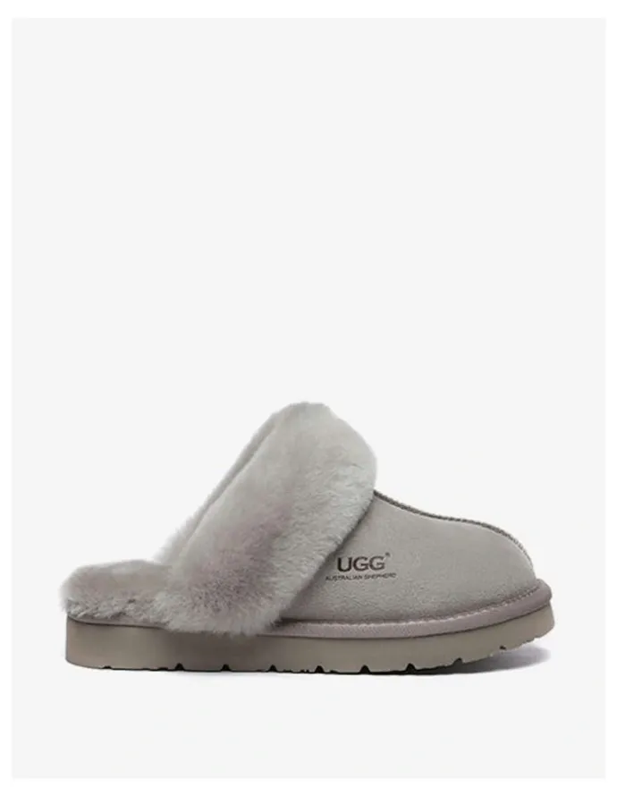 UGG Australian Shepherd Special Muffin Slipper in Goat Grey