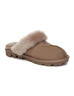 UGG Australian Shepherd Scuff Waffle Slipper in Caramel