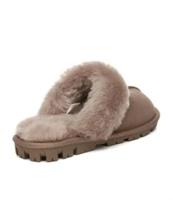 UGG Australian Shepherd Scuff Waffle Slipper in Caramel
