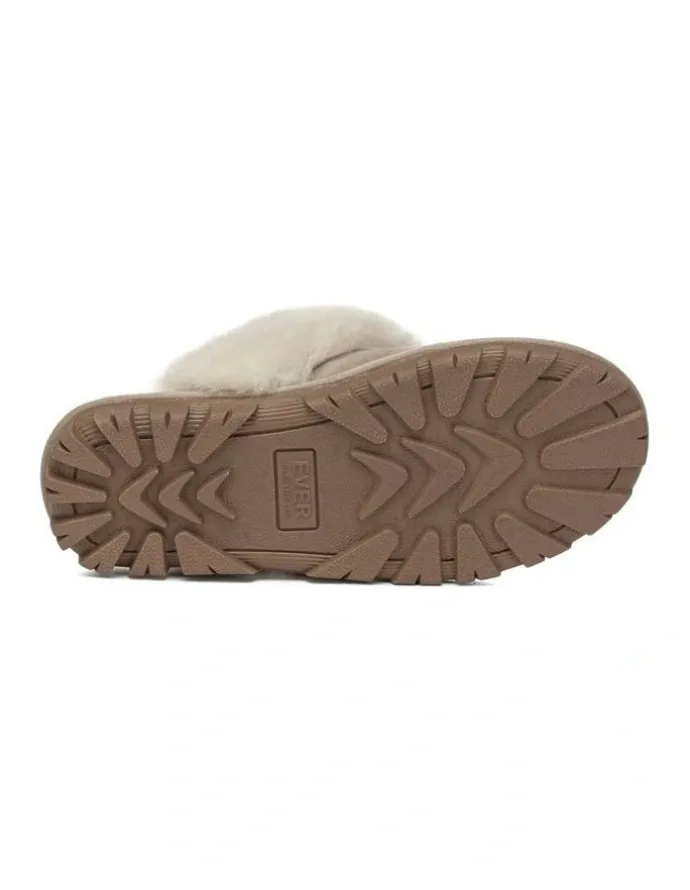 UGG Australian Shepherd Scuff Waffle Slipper in Sand