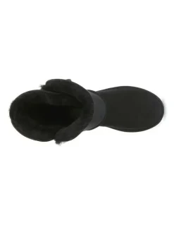 UGG Australian Shepherd Tall Button Boots in Black