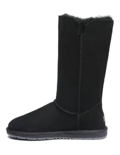 UGG Australian Shepherd Tall Button Boots in Black