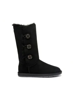 UGG Australian Shepherd Tall Button Boots in Black