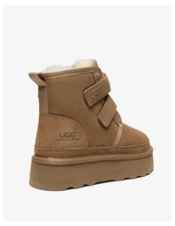 UGG Australian Shepherd Vigour Cow Suede Boots in Chestnut