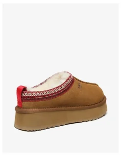 UGG Australian Shepherd Ventus Cow Suede Platform Boot in Chestnut