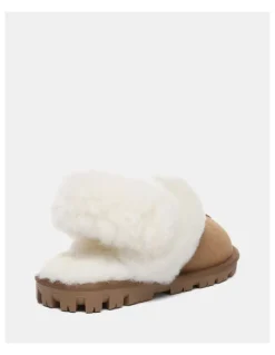UGG Australian Shepherd Waffle Fluffy in Chestnut