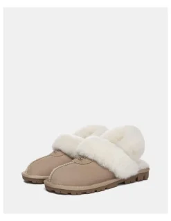 UGG Australian Shepherd Waffle Fluffy in Sand