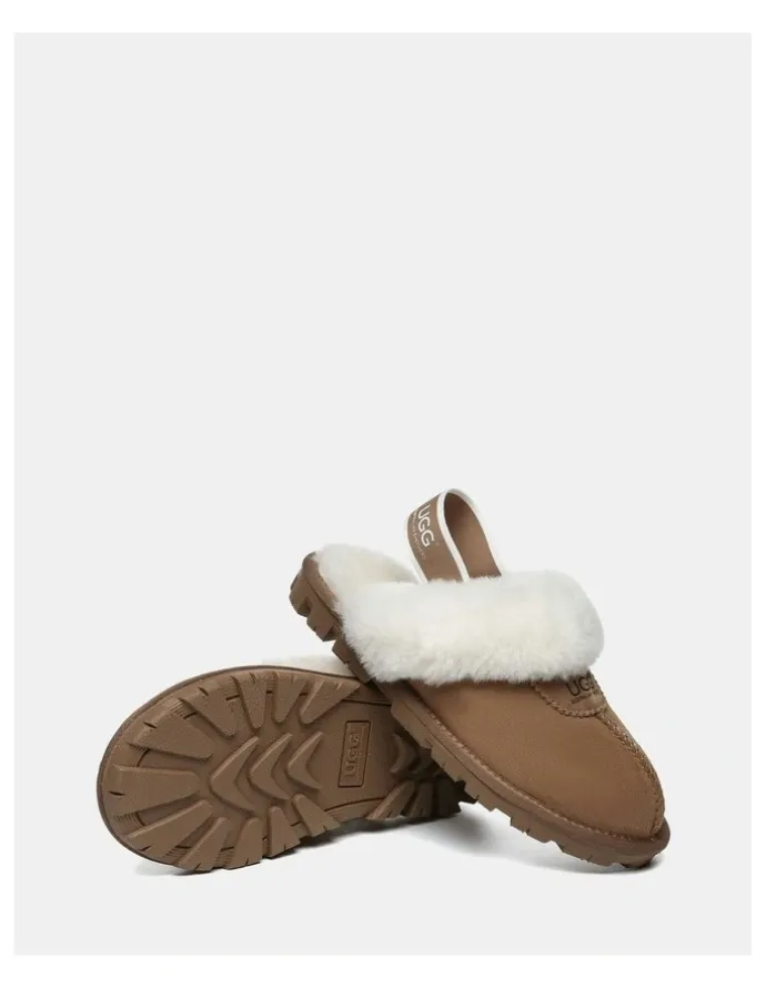 UGG Australian Shepherd Waffle Plus in Chestnut