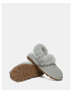 UGG Australian Shepherd Waffle Fluffy in GoatGrey