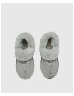 UGG Australian Shepherd Waffle Fluffy in GoatGrey