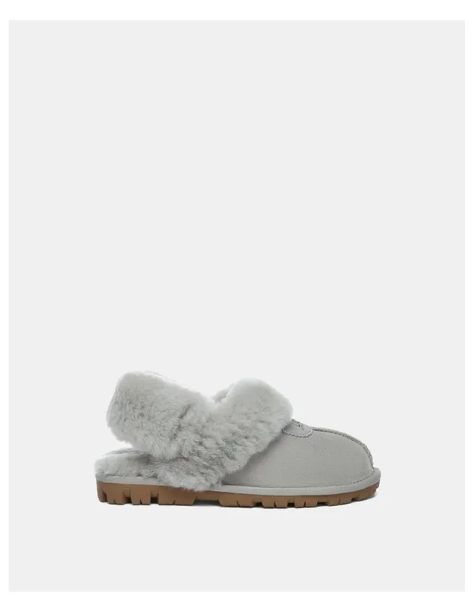 UGG Australian Shepherd Waffle Fluffy in GoatGrey