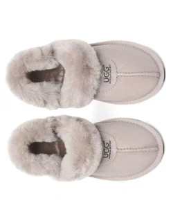UGG Australian Shepherd Waffle Fluffy Slipper in Dawn Pink