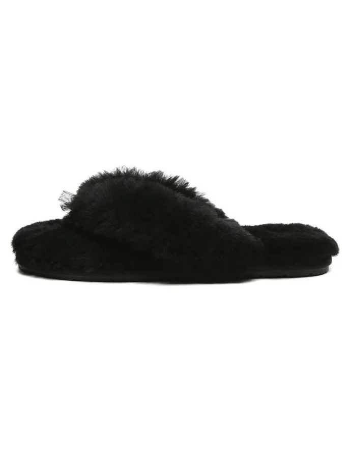 UGG Australian Shepherd Farah Slipper in Black