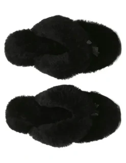 UGG Australian Shepherd Farah Slipper in Black