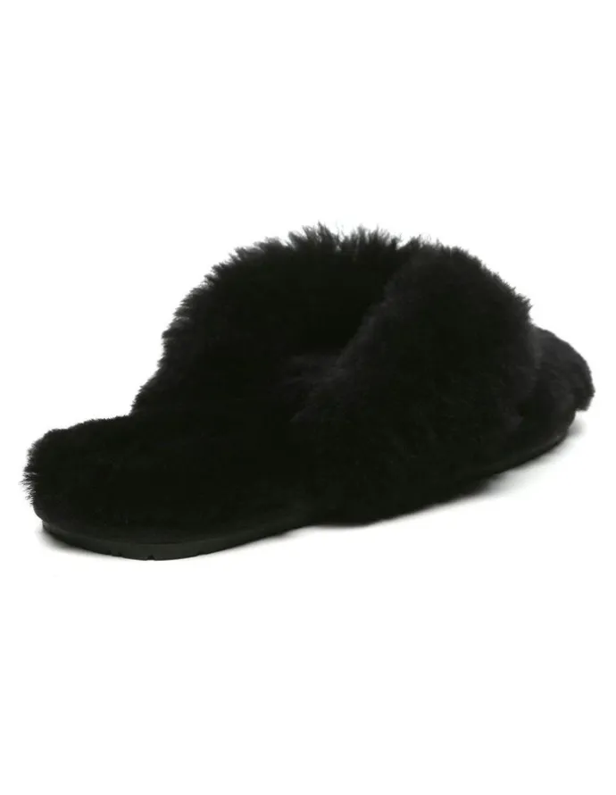 UGG Australian Shepherd Farah Slipper in Black
