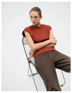 Unison Aus Cotton Sleeveless Tee