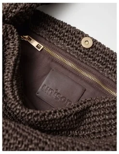 Unison Avery Textured Shoulder Bag