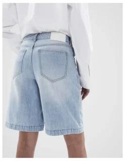 Unison Denim Bermuda Short in Blue