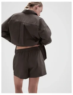 Unison Oxford Pull On Short
