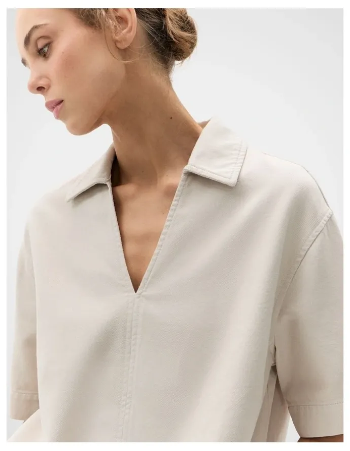 Unison Relaxed Denim Pullover
