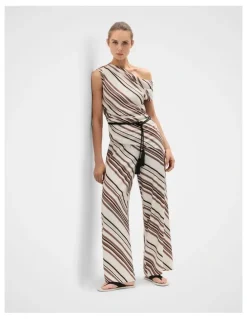 Unison Stripe Pull On Pant