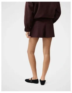 Unison Tailored Mini Skort in Purple