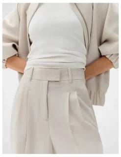 Unison Tailored Pleat Front Pant