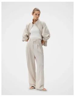 Unison Tailored Pleat Front Pant