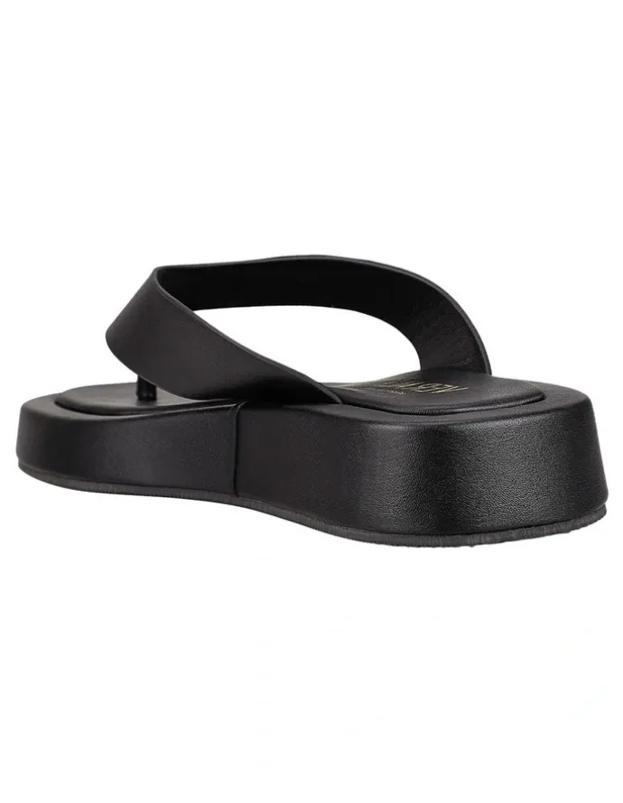 Verali Bouncer II Flatform Thongs in Black
