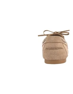 Verali Brody Boat Shoes in Taupe Micro