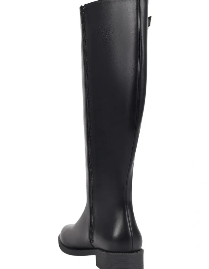 Verali Garfield Wide Calf Tall Boot in Black