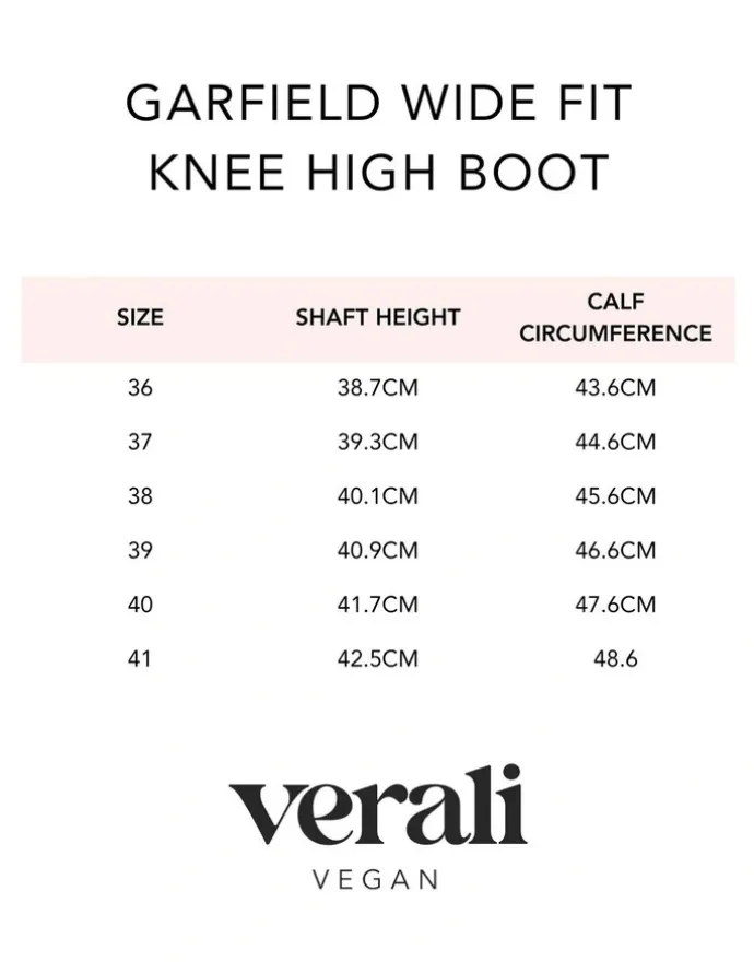 Verali Garfield Wide Calf Tall Boot in Black