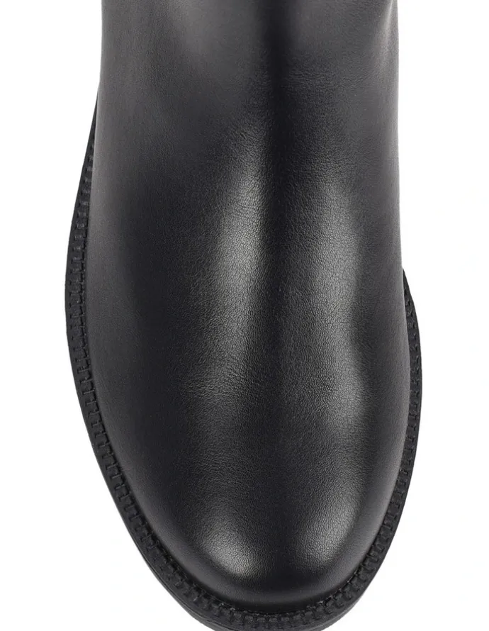 Verali Garfield Wide Calf Tall Boot in Black