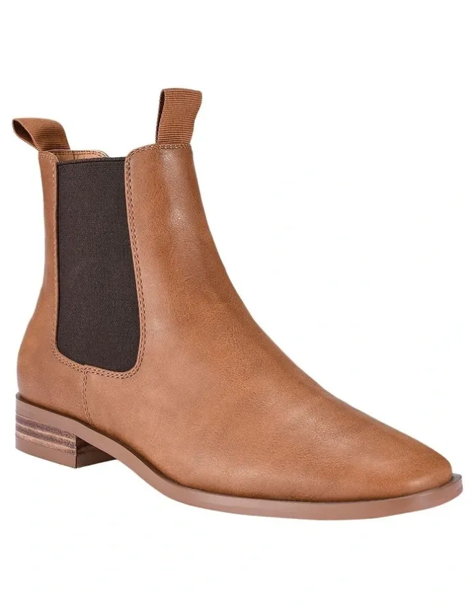Verali Harper Ankle Boot in Tan