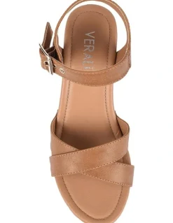 Verali Lulu Tan Clog Sandal