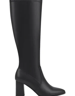 Verali Marlo Knee High Boots in Black