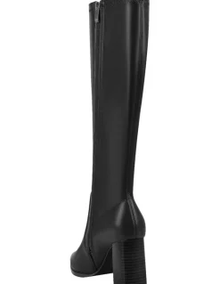 Verali Marlo Knee High Boots in Black