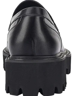 Verali Neon Chunky Loafers in Black