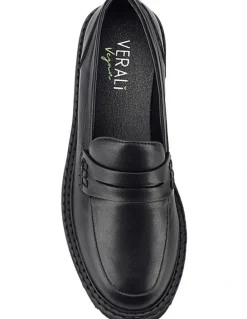 Verali Neon Chunky Loafers in Black